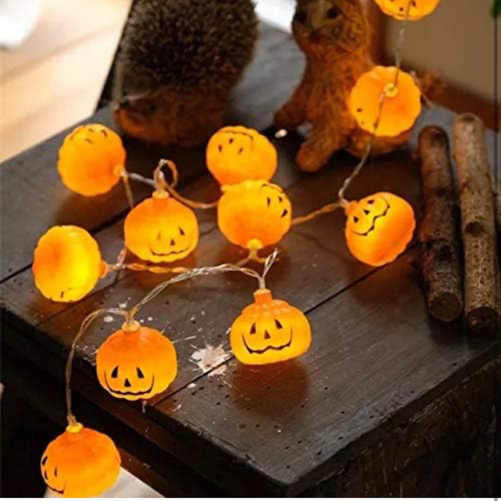 Pumpkin String Lights - Picture 5 of 7